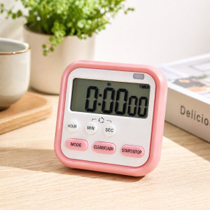 Winkeli Traders Digital Pink, White Clock