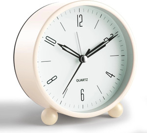 Kadio Analog White Clock