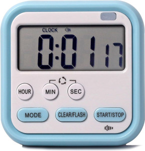 THEODORE Digital Blue Clock