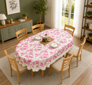 RMDecor PVC 6 Seater Floral, Printed Table Cover - Buy RMDecor PVC 6 ...