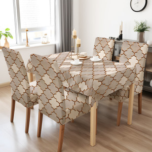 DECORIAN Geometric 4 Seater Table Cover
