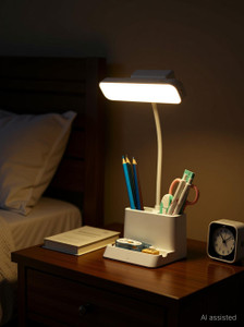 iDOLESHOP LED Desk Lamp with Pen Holder - Image 6