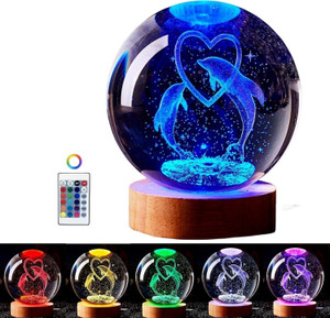 STARKENDY 16 Colors 3D Crystal Ball Lamp - Image 6