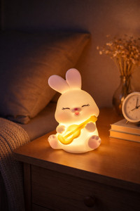 Gridcart Cute Bunny Night Lamp White - Image 6
