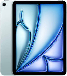Apple iPad Air 128 GB ROM 11.0 inch with Wi-Fi Only Apple M4 chip (Blue)