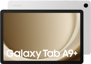 Samsung Galaxy Tab A9+ 8 GB RAM 128 GB ROM 11.0 inch with Wi-Fi+5G Tablet (Silver)