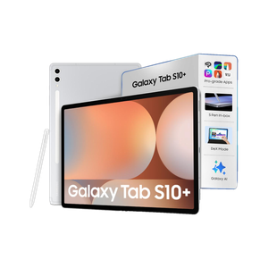 Samsung Galaxy Tab S10+ With S Pen 12 GB RAM 256 GB ROM 12.4 inch with Wi-Fi Only Gaming MediaTek Dimensity 9300 Tablet (Platinum Silver)