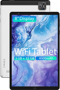 I Kall N17 3 GB RAM 32 GB ROM 8 inch with 4G Tablet (Silver)