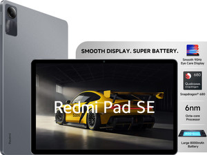 REDMI Pad SE 4 GB RAM 128 GB ROM 11.0 inch with Wi-Fi Only