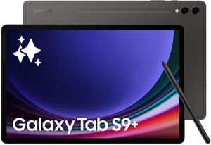 Samsung Galaxy Tab S9+ 12 GB RAM 256 GB ROM 12.4 Inch with Wi-Fi+5G Tablet (Graphite)