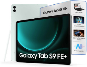 Samsung Galaxy Tab S9 FE+ 8 GB RAM 128 GB ROM 12.4 Inch with Wi-Fi Only Exynos 1380 Tablet (Mint)