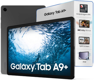 Samsung Galaxy Tab A9+ 4 GB RAM 64 GB ROM 11.0 inch with Wi-Fi+5G Qualcomm Snapdragon 695 Tablet (Graphite)