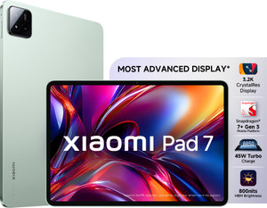 Xiaomi Pad 7 12 GB RAM 256 GB ROM 11.17 inch with Wi-Fi Only Gaming Tablet (Sage Green)