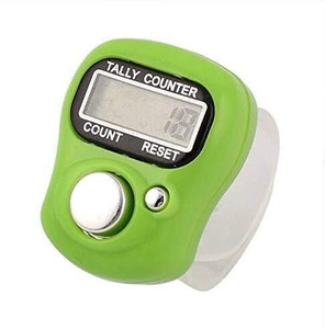 misuhrobir Finger Tally Counter For Chanting, Meditation, Knitting, Fitness & Inventory Digital Tally Counter