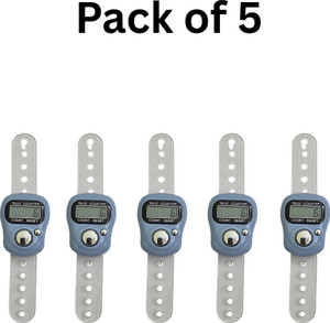 Baringo Digital Finger Tally Counter with LED Display for Counting, Mantra & Exercise Digital Tally Counter