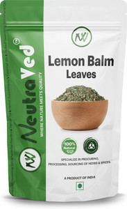 NeutraVed Lemon Balm Herbal Tea Dried Leaves Supports Healthy Digestion No Preservative Lemon Herbal Tea Pouch