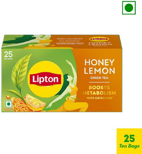 Honey Lemon Green Tea Bags Box (25 Bags)