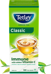 Tetley Classic Green Tea Bags Box