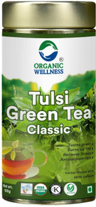 ORGANIC WELLNESS OW'Real Tulsi Green Tea Classic Tulsi Green Tea Tin