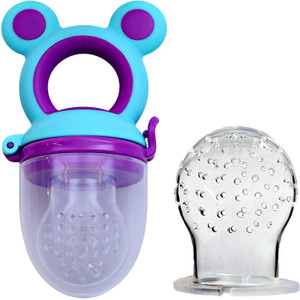 THE LITTLE BUNNY HOP IN STYLE Mickymouse Fruit Feeder with Silicone Nipple, Ideal for Newborn Babies & Infants Feeder