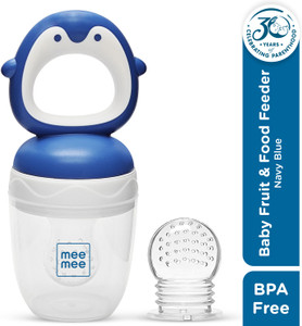 MeeMee Baby Pacifier Fruit & Food Nibbler With Extra Mesh, BPA Free Pacifier Soother, Feeder