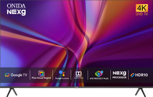ONIDA 189 cm (75 inch) Ultra HD (4K) LED Smart Google TV with Dolby Atmos Vision & HDR10