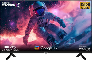 MOTOROLA 127 cm (50 inch) QLED Ultra HD (4K) Smart Google TV