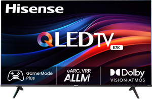 Hisense E7K 55 inch 4K Ultra HD QLED Smart VIDAA TV (55E7K) — TVs