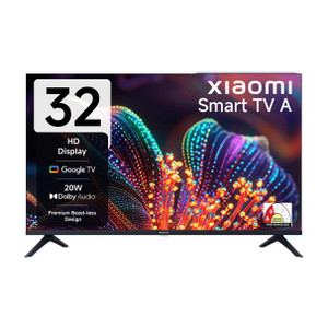 XIAOMI A 80 cm (32 inch) HD Ready LED Smart Google TV with 200+ Free Channels | HDR 10 | Dolby Audio | Premium Metal Bezel-less Design | DTS X | DTS Virtual: X | Mi TV