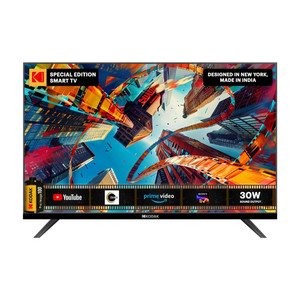 KODAK Special Edition 80 cm (32 inch) HD Ready LED Smart Linux TV with 30W Sound Output & Bezel-Less Design