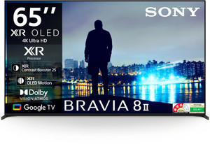 SONY BRAVIA 8 II 163.9 cm (65 inch) OLED Ultra HD (4K) Smart Google TV 2025 Edition