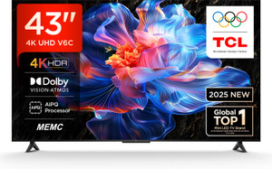 टी सी एल 108cm (43 inch) LED स्मार्ट TV