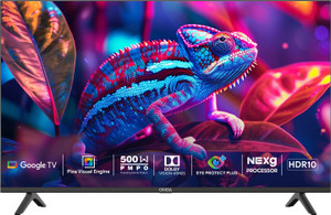 ONIDA NEXg 138.68 cm (55 inch) Ultra HD (4K) LED Smart Google TV with Nexg Processor ,Dolby Vision , Dolby Atmos 24W, MEMC, 60 Hz Refresh Rate with 500W Pulsating Sound Output