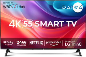 Daiwa 140 cm (55 inch) Ultra HD (4K) LED Smart WebOS TV
