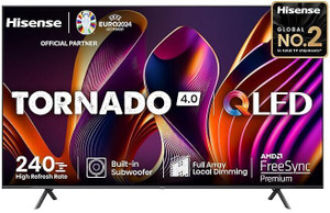 Hisense 215 cm (85 inch) QLED Ultra HD (4K) Smart Google TV with
