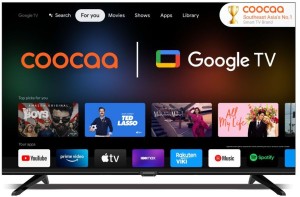 Coocaa Frameless 138 cm (55 inch) Ultra HD (4K) LED Smart Google TV with HDR 10 Dolby Audio and Eye care technology