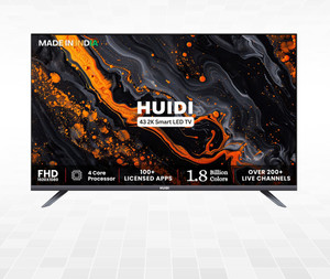 HUIDI HD436FS 109 cm (43 inch) Full HD LED Smart Android Based TV