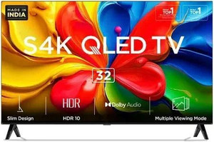 TCL 108 cm (32 inch) QLED Full HD Smart Google TV with QLED, HDR 10, Dolby Audio