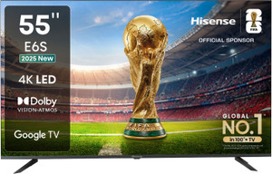 Hisense 139 cm (55 inch) Ultra HD (4K) LED Smart Google TV