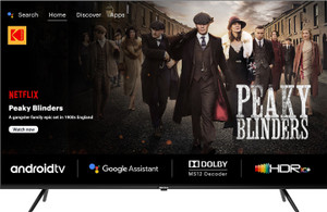 KODAK CA PRO 126 cm (50 inch) Ultra HD (4K) LED Smart Android TV with Dolby MS12 & Dolby Digital Plus