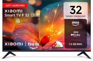 XIAOMI by Mi Fire Tv 80 cm (32 inch) HD Ready LED Smart Fire TV 2025 Edition with High-Definition Display | Dolby Surround Sound | Vivid Picture Engine