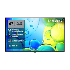 Samsung 108 cm (43 inch) Full HD LED Smart Tizen TV 2026 Edition with Voice Assistance Remote Control 150+ Free Channels HDR 10+ Support PurColor Contrast Enhancer Knox Security Object Tracking Sound Lite Adaptive Sound Q-Symphony