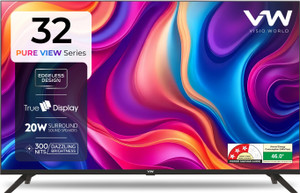 VW 80 cm (32 inch) HD Ready LED TV 2025 Edition