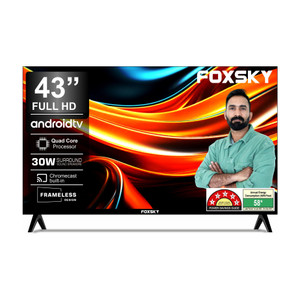 Foxsky 109 cm (43 inch) Full HD LED Smart Android TV