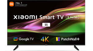 XIAOMI by Mi X Series 138 cm (55 inch) Ultra HD (4K) LED Smart Google TV with 4K Dolby Vision | HDR 10 | Dolby Audio |,DTS X | DTS Virtual: X | Vivid Picture Engine