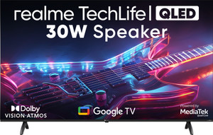 realme TechLife CineSonic Q 127 cm (50 inch) QLED Ultra HD (4K) Smart Google TV