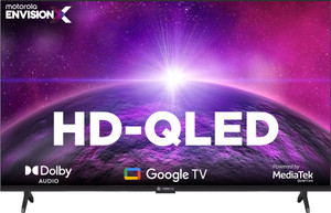 MOTOROLA 80 cm (32 inch) QLED HD Ready Smart Google TV 2025 Edition Dolby Audio
