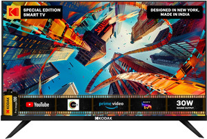 KODAK Special Edition 108 cm (43 inch) Full HD LED Smart Linux TV with 30W Sound Output & Bezel-Less Design