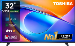 TOSHIBA 32V35RP 80 cm (32 inch) HD Ready LED Smart VIDAA TV 2025 Edition