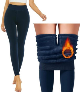 JMT Wear Fleece Lined Leggings Women Thick High Waisted Winter Warm Leggings Women Pyjama Thermal